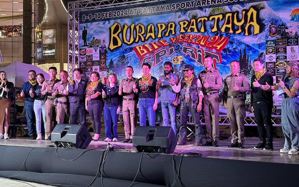 Burapa Pattaya Bike Week &mdash; opening ceremony