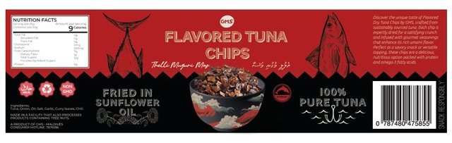 Flavored Tuna Chips &mdash; packaging