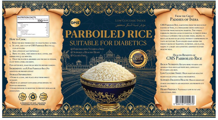 Parboiled Rice &mdash; packaging